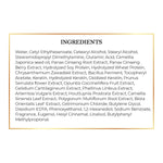 ingredientes de hair growth conditioner