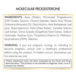 ingredientes de molecular progesterone de coco march