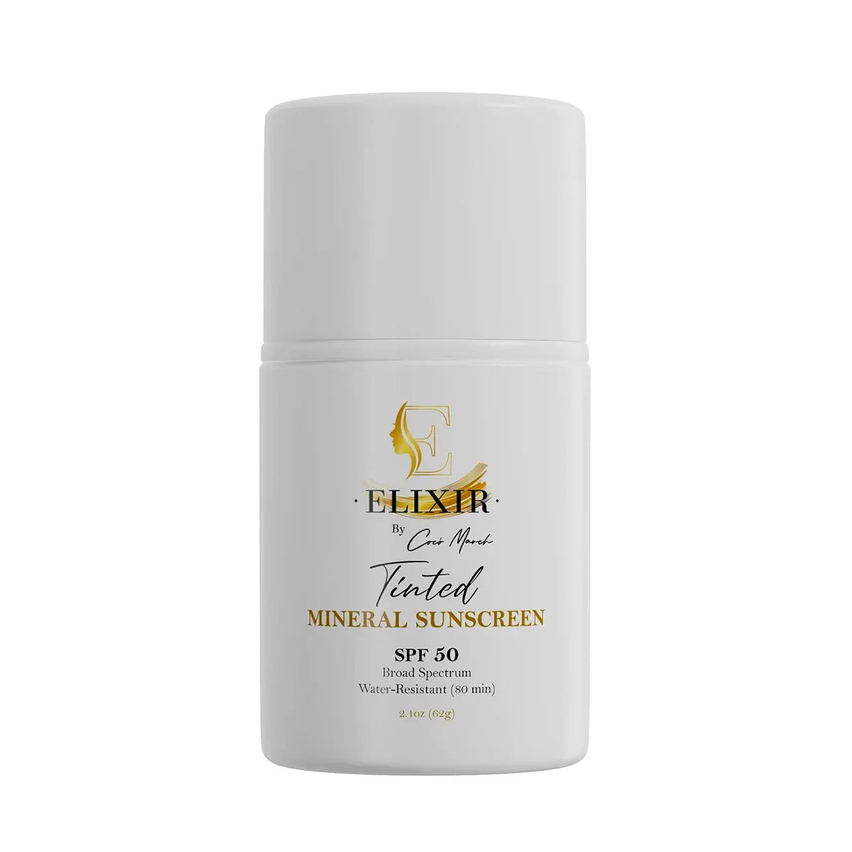 Protector Solar Elixir Tinted SPF 50 Cocó March - BioTerapias