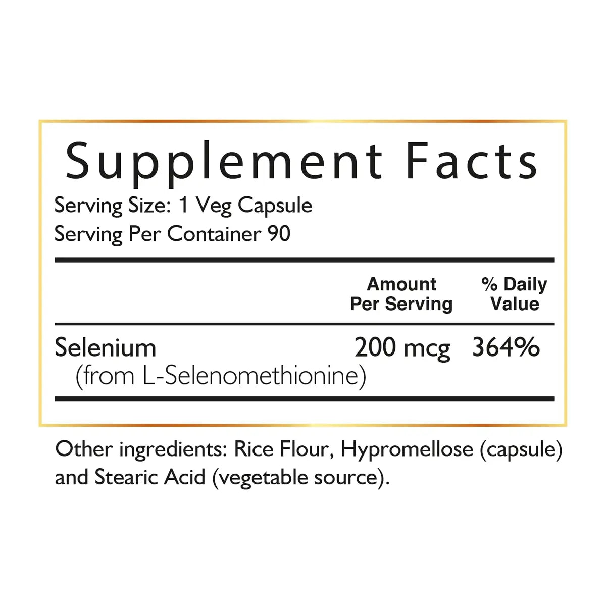 selenium coco march informacion nutricional