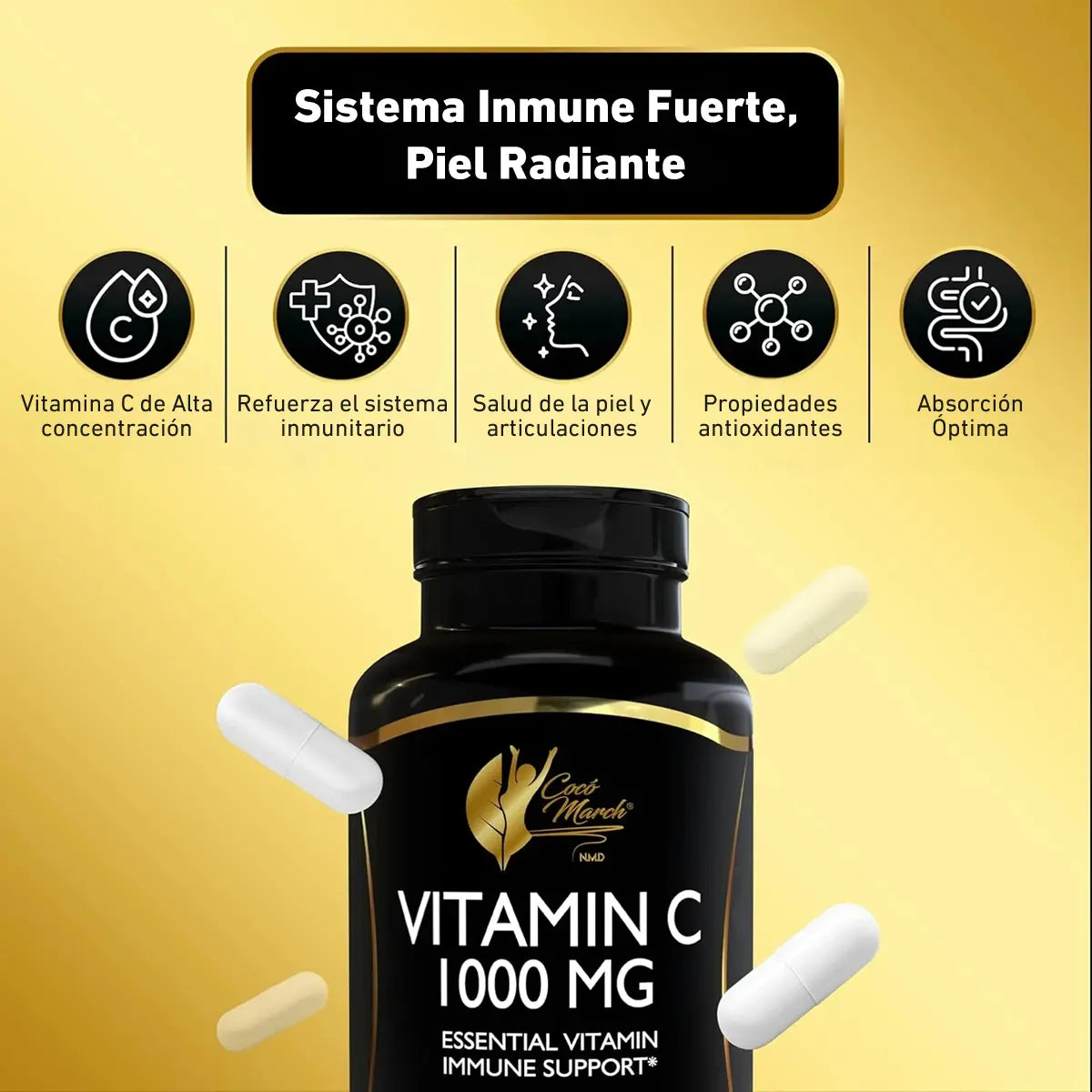 beneficios de la vitamina c de coco march