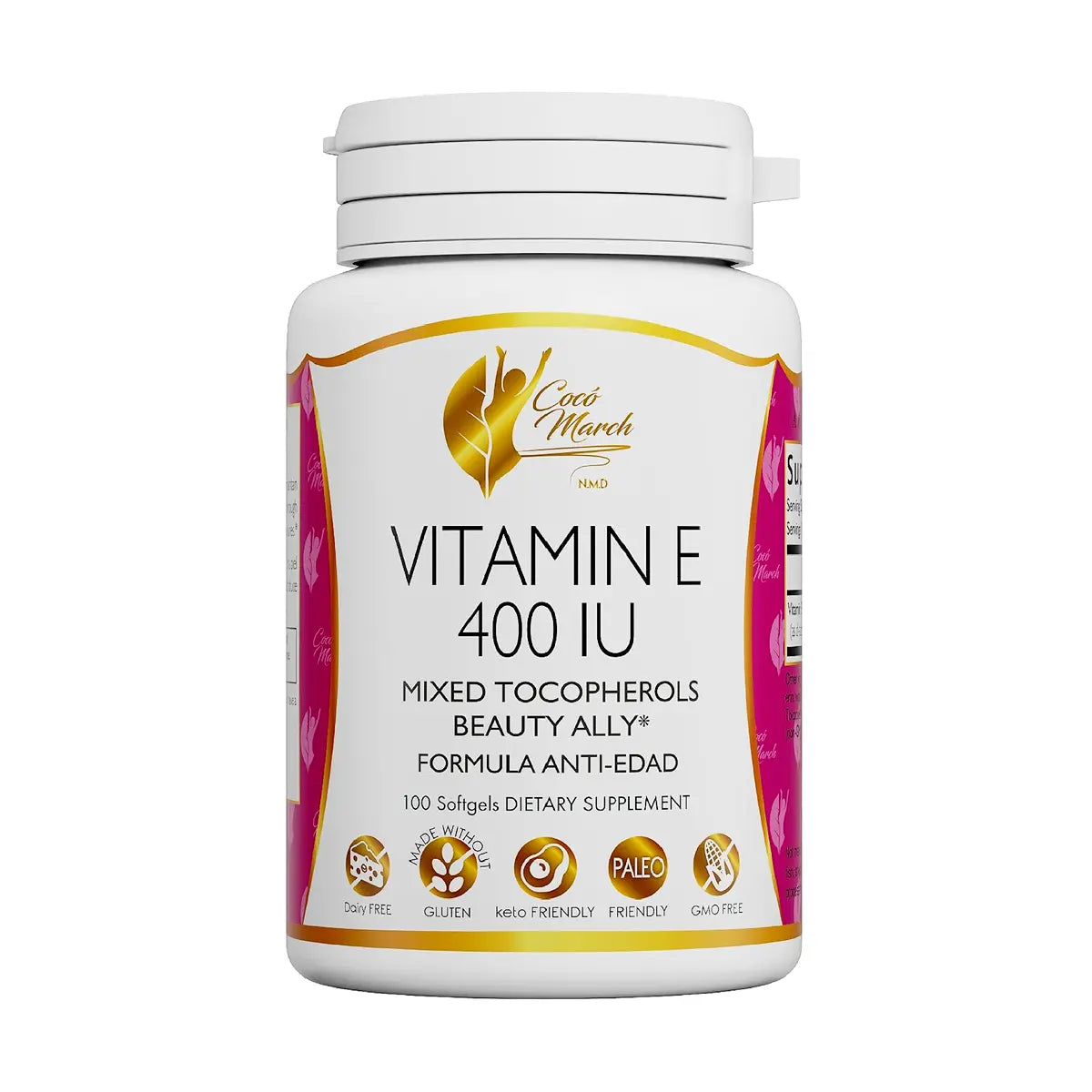 vitamina e de coco march