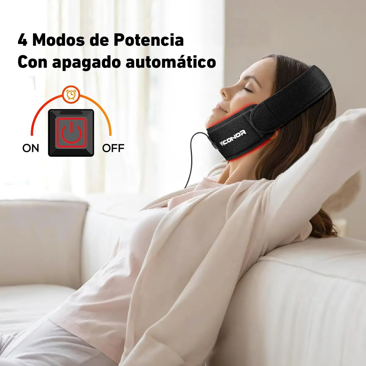 caracteristicas de la correa para cuello con luz roja infrarroja