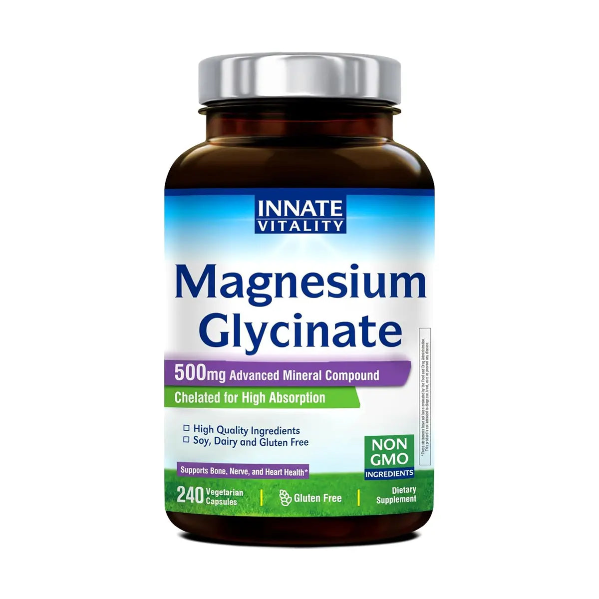 glicinato de magnesio 500 mg 240 capsulas