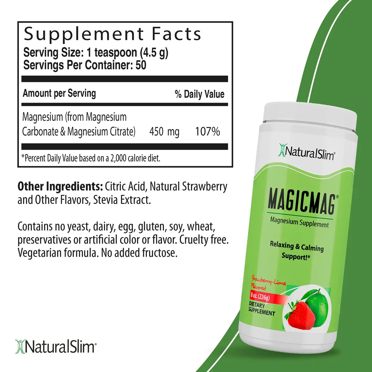 informacion nutricional de magicmag