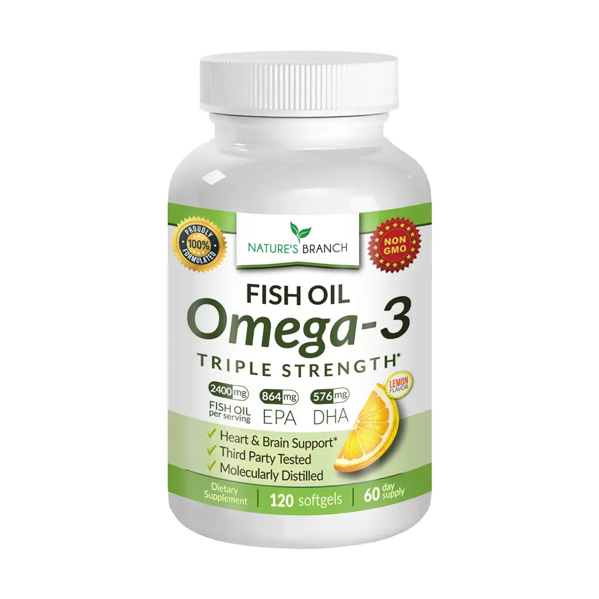 Omega-3 Triple Strength 120 Softgels