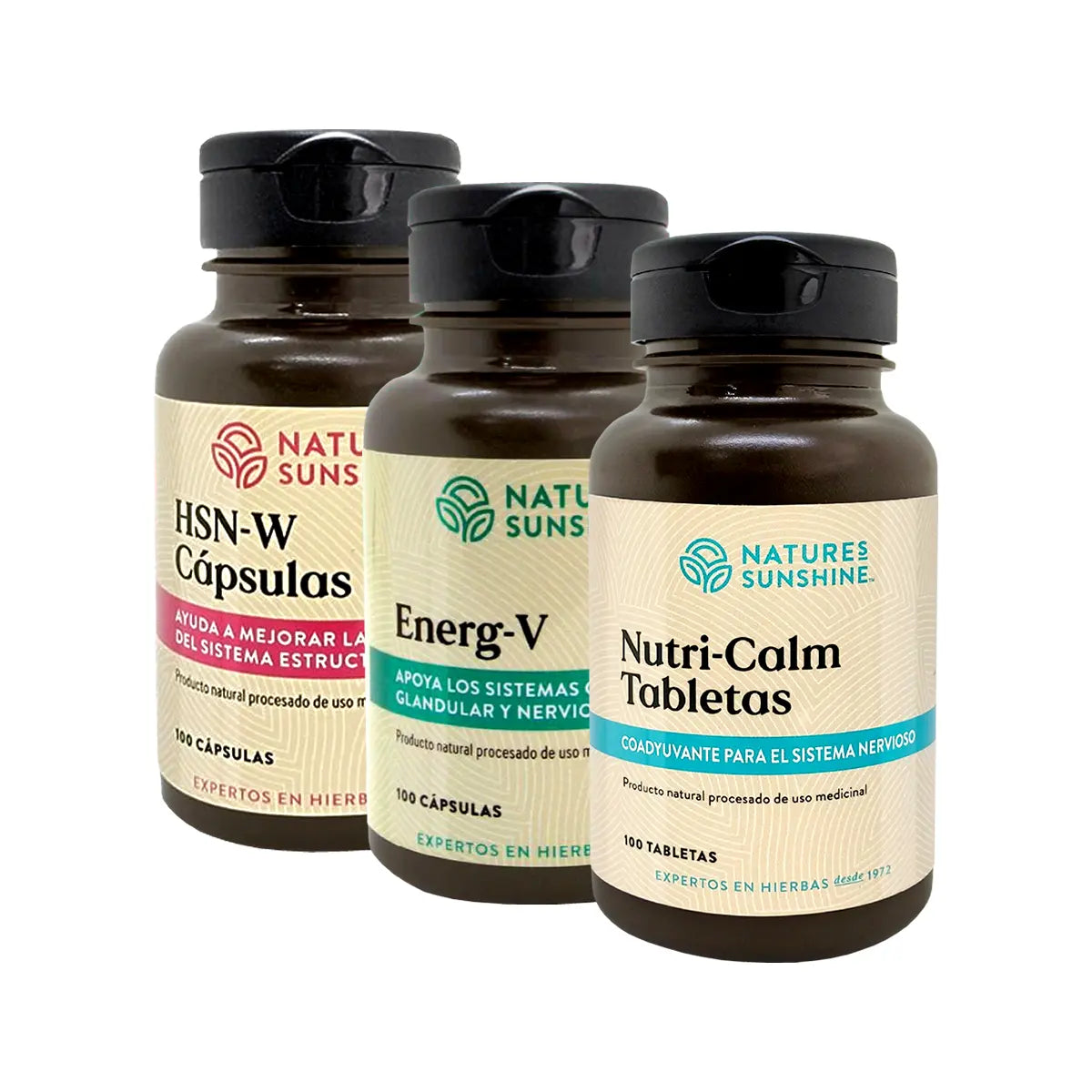 kit estres ansiedad y sueño natures sunshine