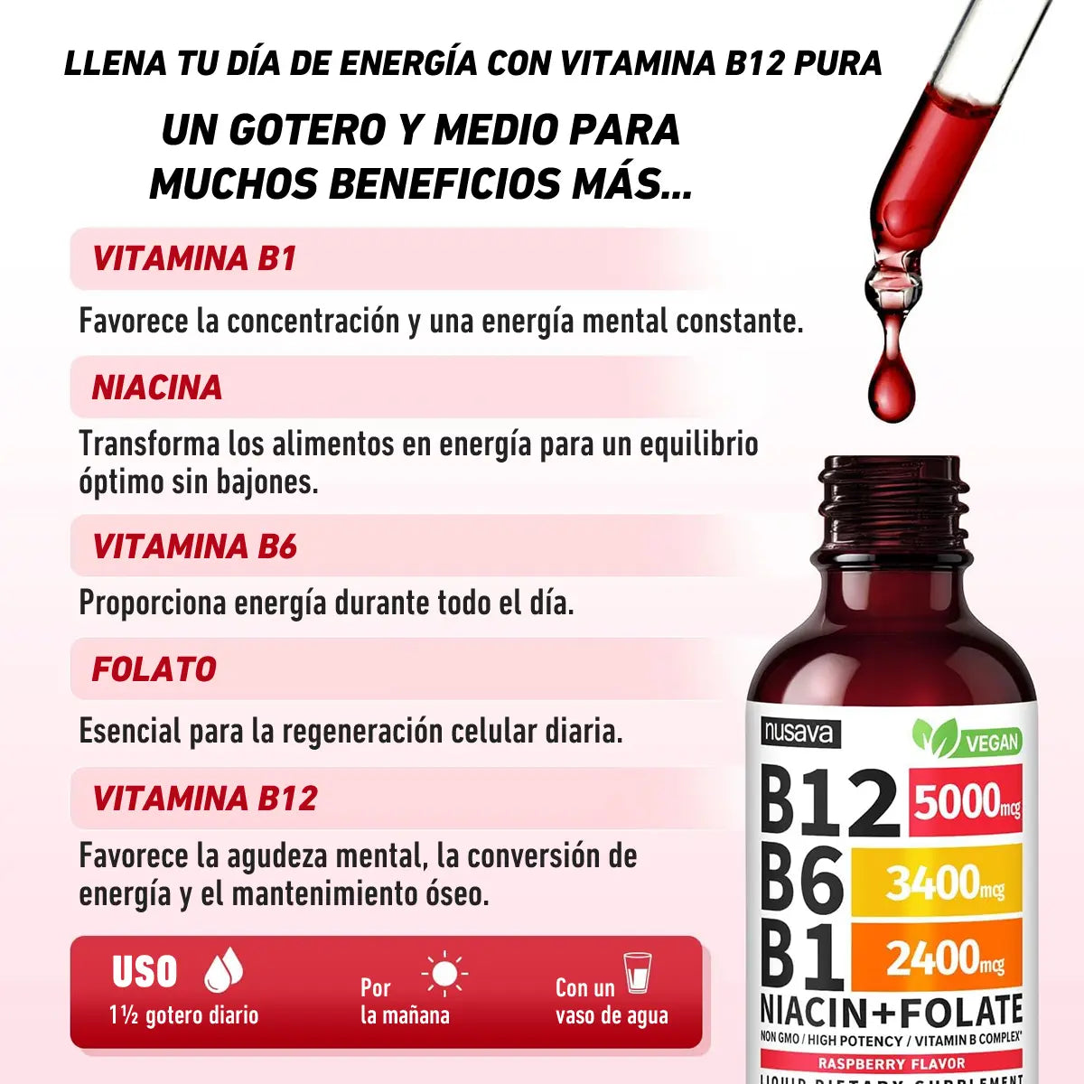 beneficios de la vitamina b complex liquida
