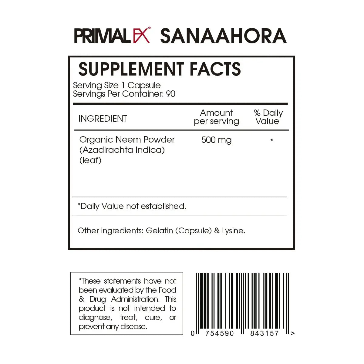 informacion nutricional de azadirachta