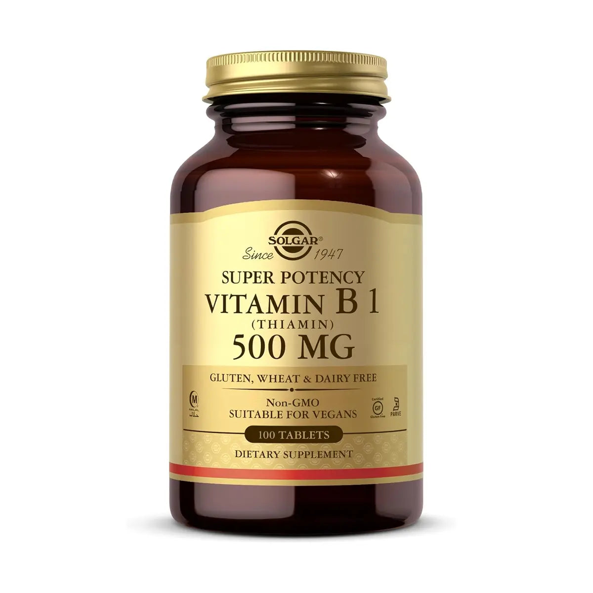 vitamina b1 de super potencia 500 mg 100 tabletas