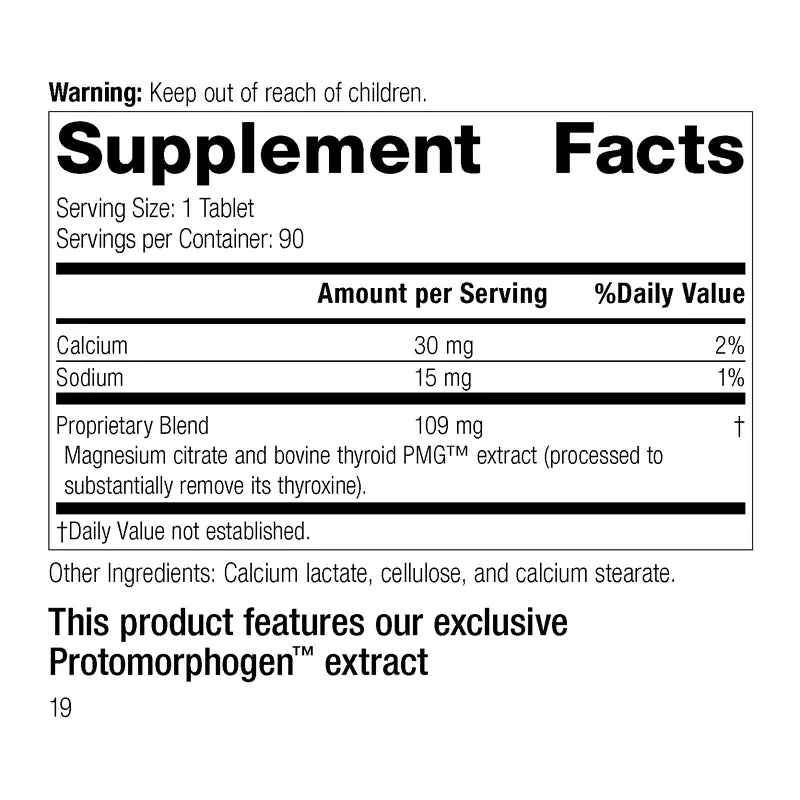thytrophin pmg composicion